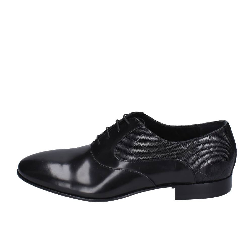 scarpe uomo EVEET classiche nero pelle EZ113 Soddisfazione Garantita
