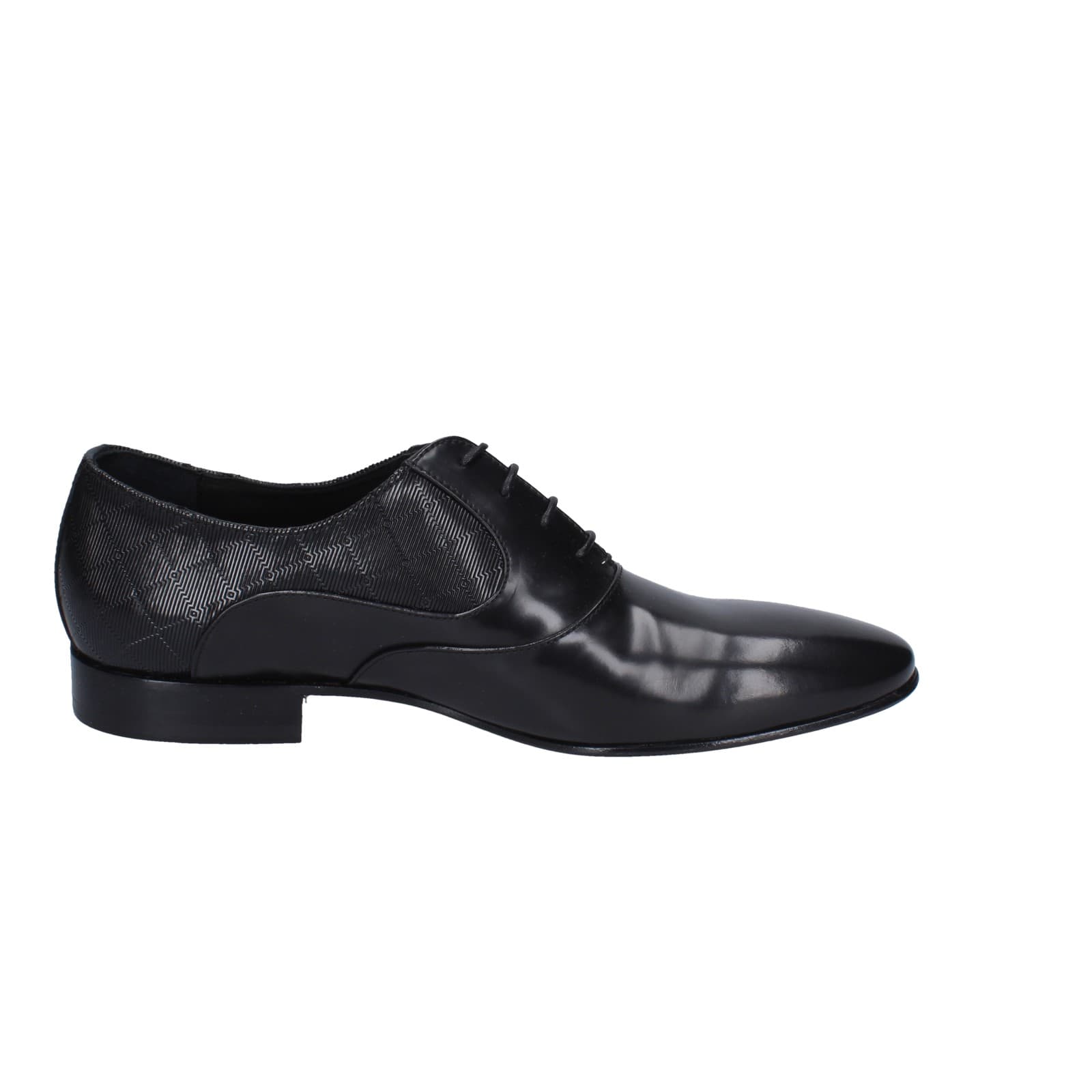 scarpe uomo EVEET classiche nero pelle EZ113 Soddisfazione Garantita