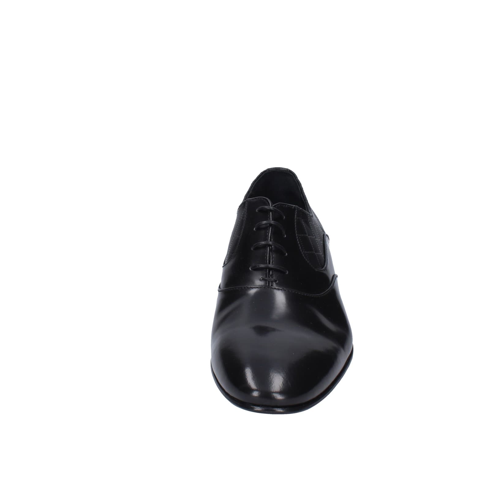 scarpe uomo EVEET classiche nero pelle EZ113 Soddisfazione Garantita