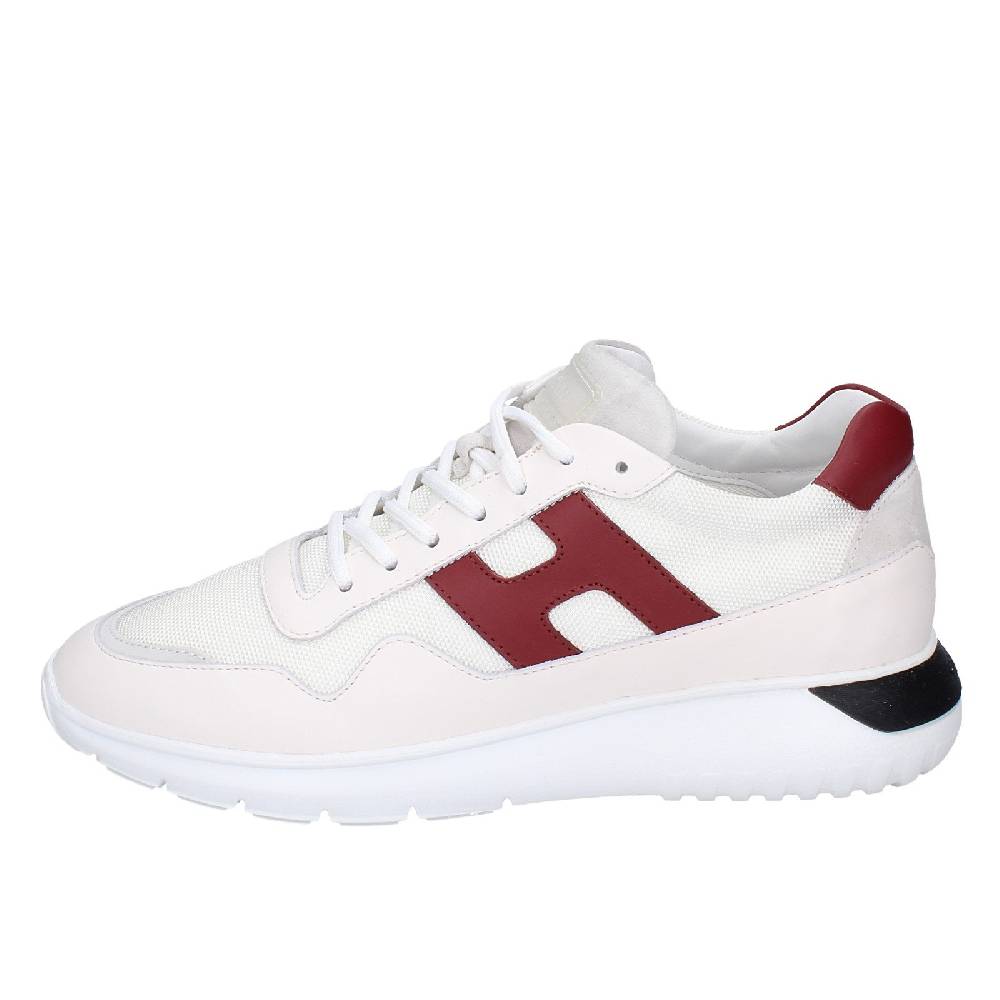 scarpe uomo HOGAN sneakers bianco pelle tessuto EX346 Only for today