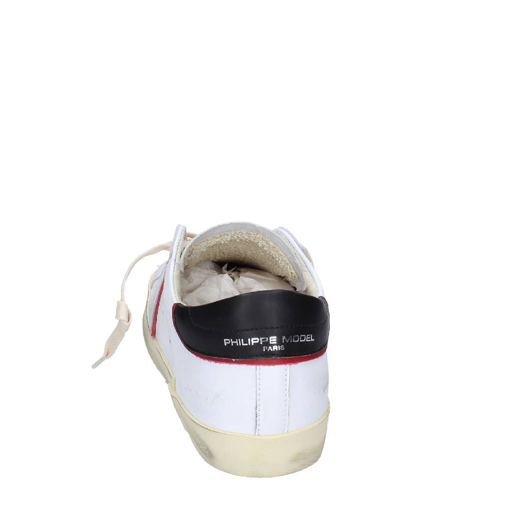 scarpe uomo PHILIPPE MODEL sneakers bianco pelle VINTAGE EX361 Affare Del Giorno