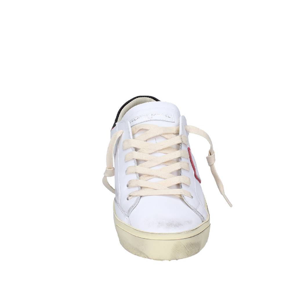 scarpe uomo PHILIPPE MODEL sneakers bianco pelle VINTAGE EX361 Affare Del Giorno