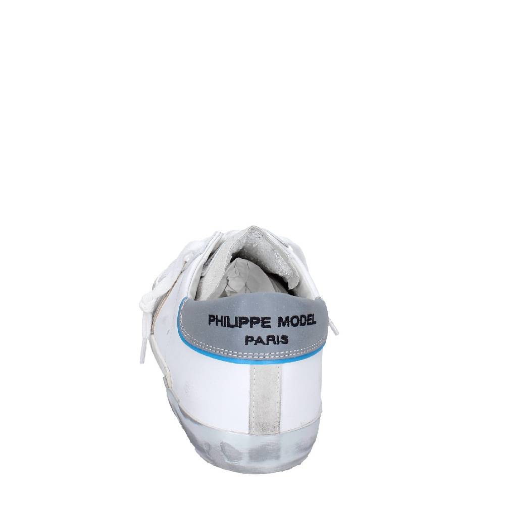 scarpe uomo PHILIPPE MODEL sneakers bianco pelle VINTAGE EX342 Esporta salva