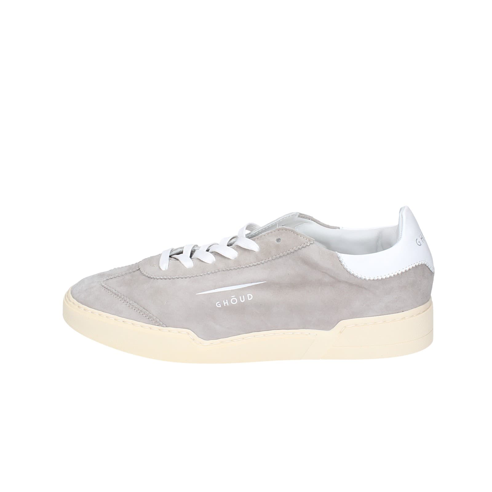 scarpe uomo GHOUD VENICE sneakers grigio camoscio EY40 Saldi