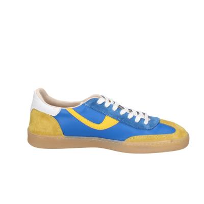 scarpe uomo MOMA sneakers blu camoscio giallo pelle 4AS420-CRVL BC745 Hotsell