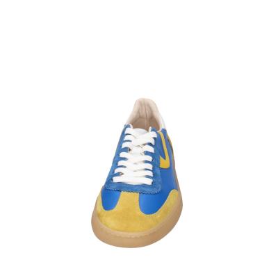 scarpe uomo MOMA sneakers blu camoscio giallo pelle 4AS420-CRVL BC745 Hotsell