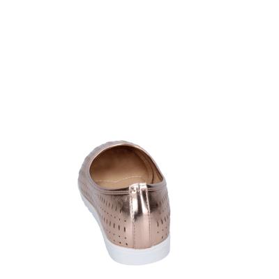 scarpe donna LANCETTI ballerine bronzo pelle sintetica BP565 Nuova