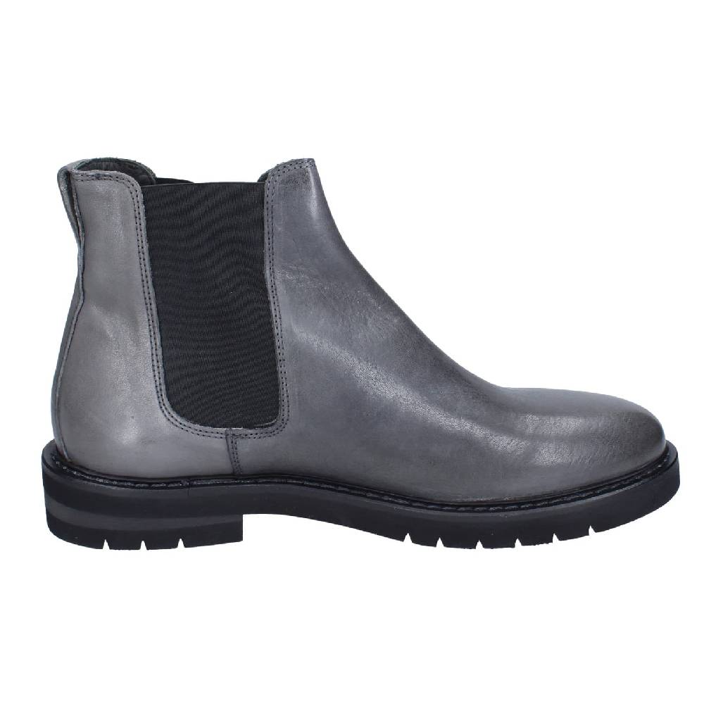 scarpe uomo MOMA stivaletti grigio pelle 60305C EY509 In Linea