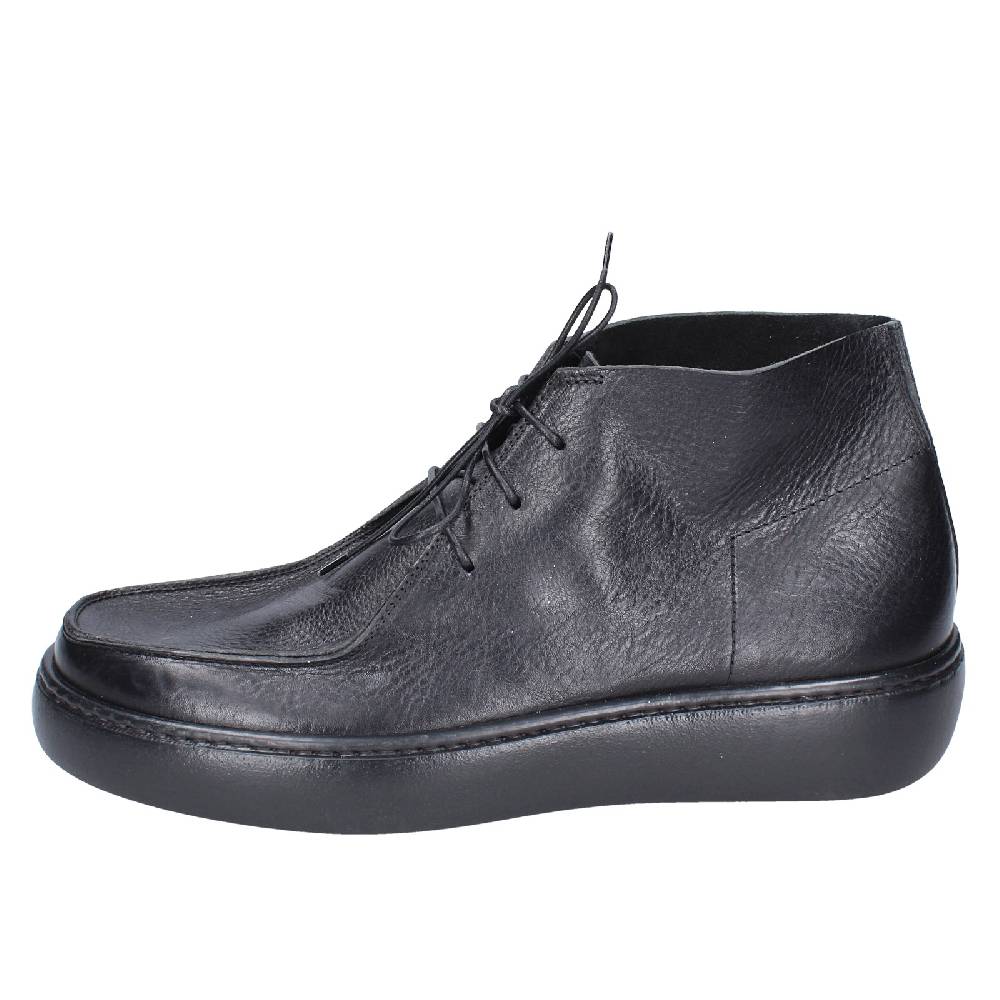 scarpe uomo MOMA stivaletti nero pelle EX382 Affare Del Giorno