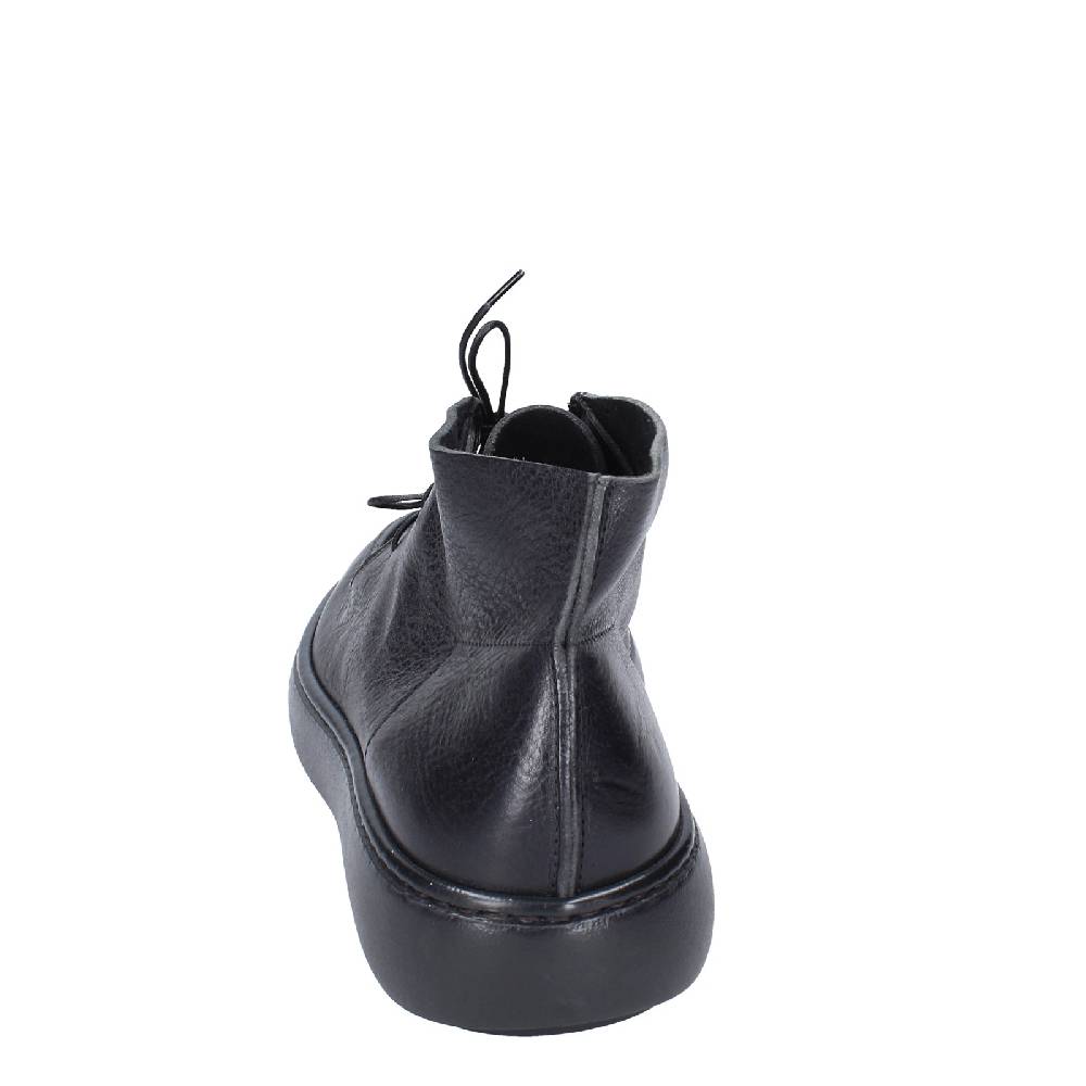 scarpe uomo MOMA stivaletti nero pelle EX382 Affare Del Giorno