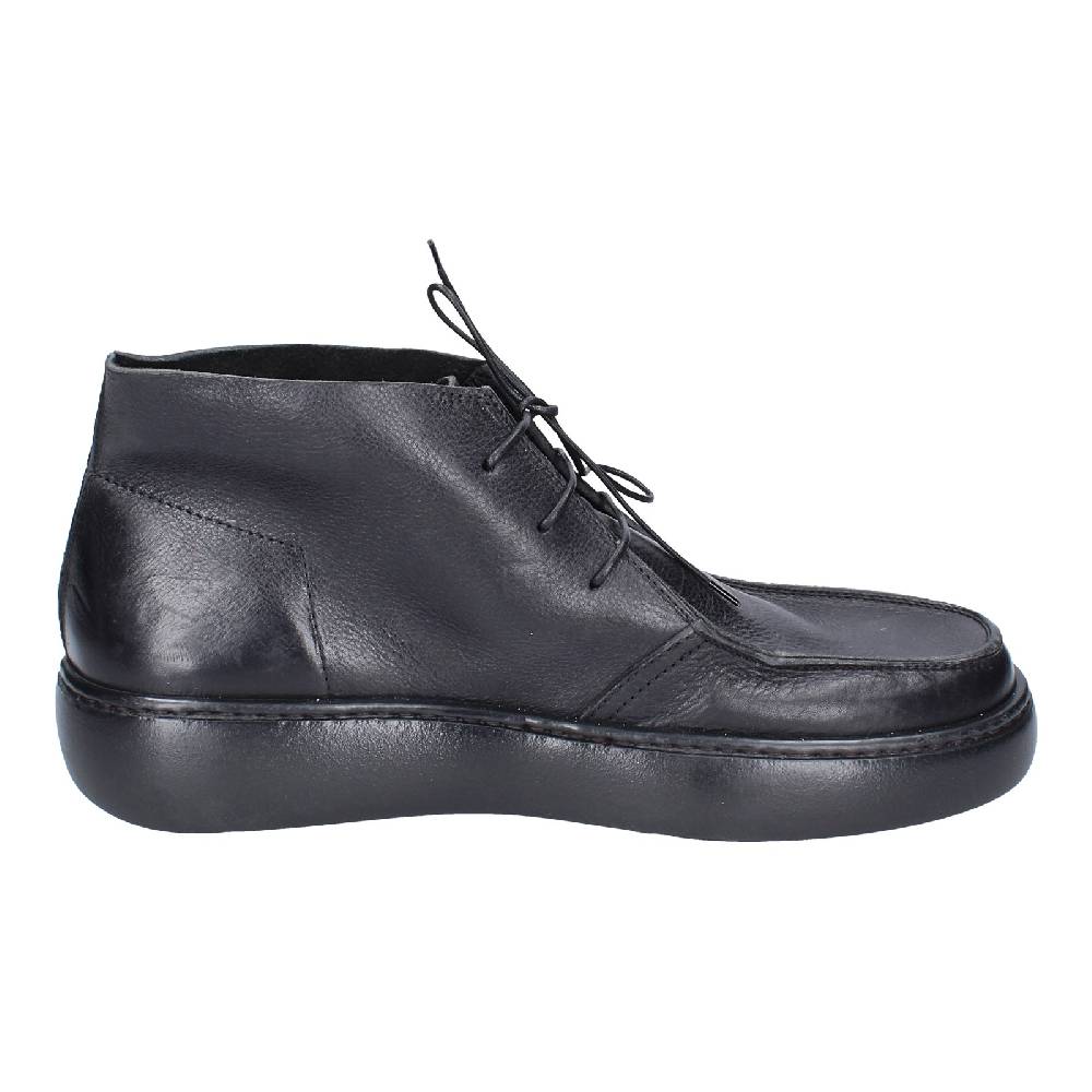 scarpe uomo MOMA stivaletti nero pelle EX382 Affare Del Giorno