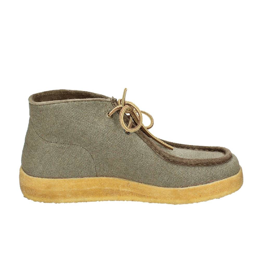 scarpe uomo ASTORFLEX stivaletti verde tessuto EY722 Vendita