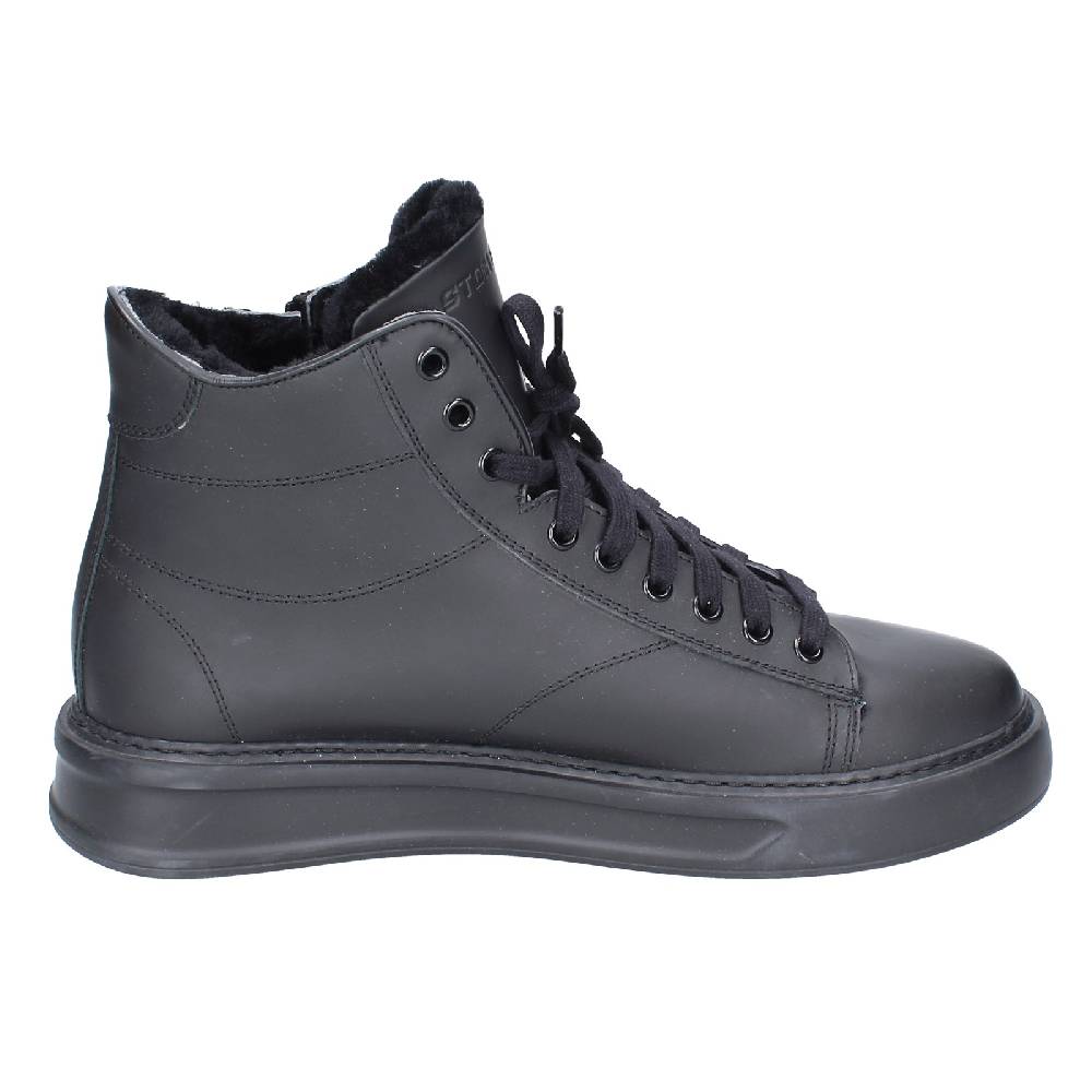 scarpe uomo STOKTON stivaletti nero gomma EY850 Shopping Online