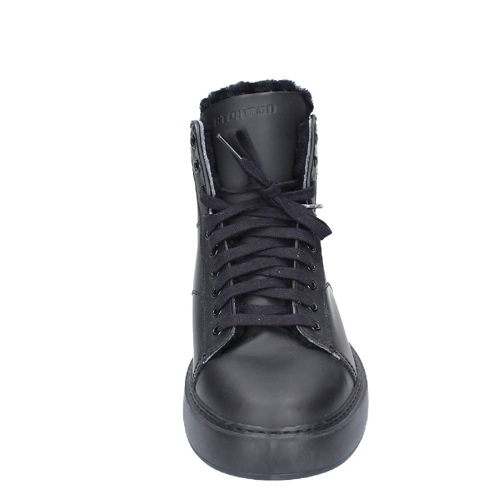 scarpe uomo STOKTON stivaletti nero gomma EY850 Shopping Online