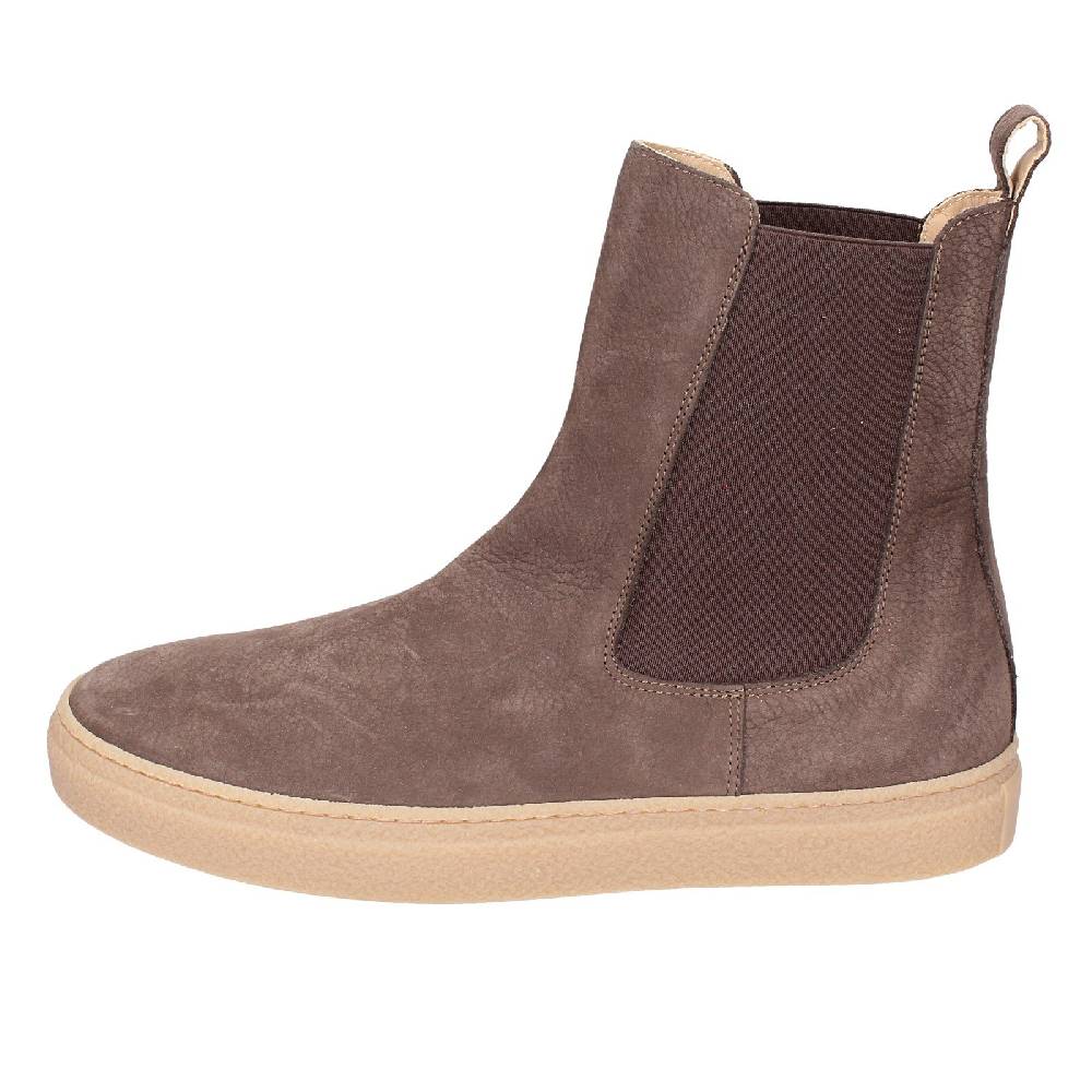 scarpe uomo STOKTON stivaletti marrone pelle nabuk EX39 Sottocosto