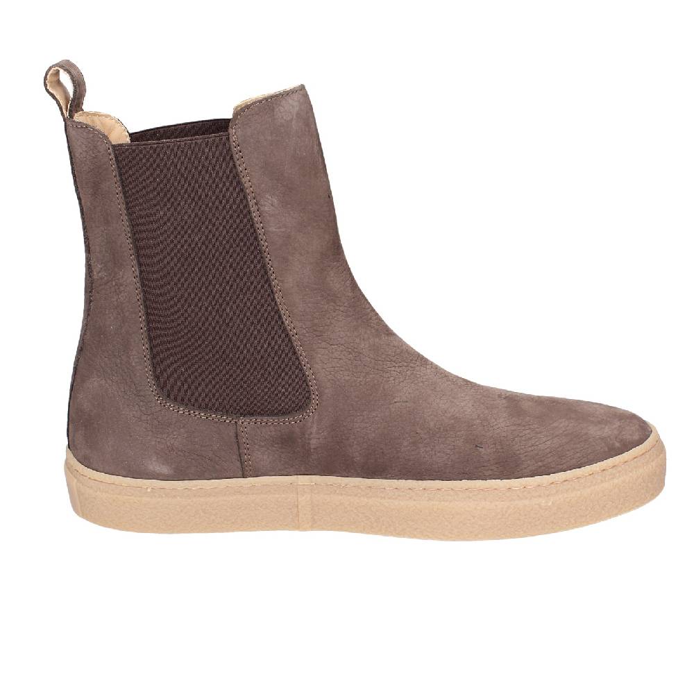 scarpe uomo STOKTON stivaletti marrone pelle nabuk EX39 Sottocosto