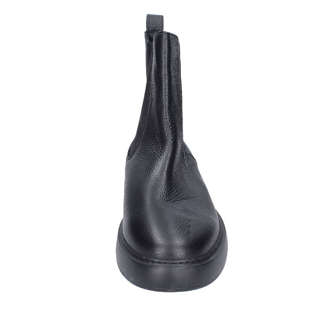 scarpe uomo STOKTON stivaletti nero pelle EX43 Convenienza