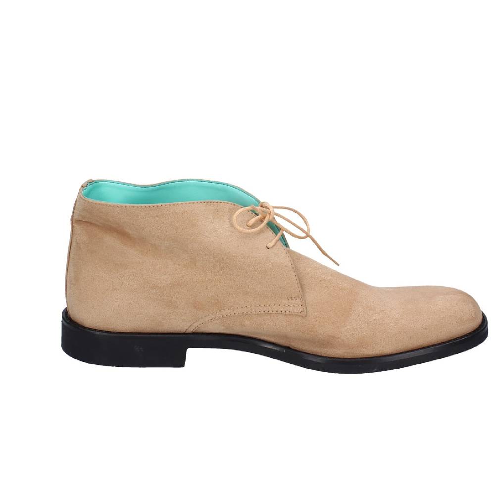 scarpe uomo NAK stivaletti marrone camoscio EY196 Sconto