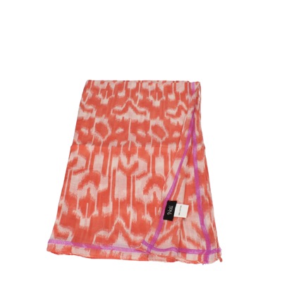 pareo donna NALI' rosso cotone AF455 Saldi Di Fabbrica