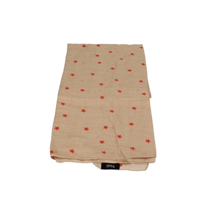 pareo donna NALI' beige cotone arancione AF422 Flash Sale
