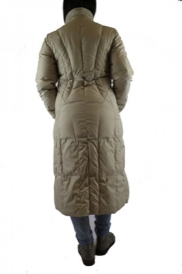 giubbotto donna CIPRES 44 beige poliestere AK227 Pezzi Unici
