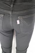 pantaloni donna JECKERSON 26 nero cotone AM197 Vendita Calda