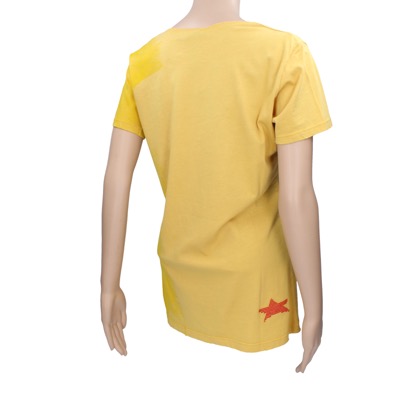 maglia donna ISHIKAWA tg. M giallo cotone AR113 In Linea