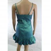vestito donna CASTADIVA verde poliestere AM435 Vendita