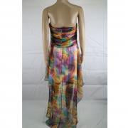 vestito donna ANTONIO NOTARO 50 multicolore poliestere AM433 Spedizione Gratuita