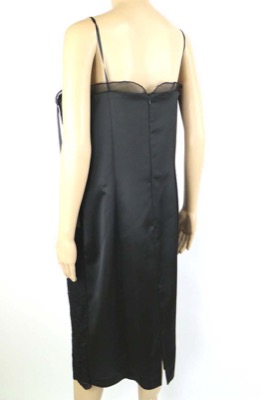 vestito donna ALTHEA 43 nero poliestere AM334 Pezzi Unici