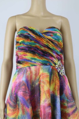 vestito donna ANTONIO NOTARO 50 multicolore poliestere AM437 Negozi Online