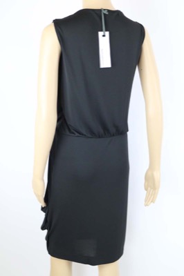 vestito donna BIANCOGHIACCIO S nero poliestere AM210 Acquista Ora
