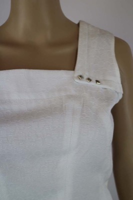 vestito donna BIANCOGHIACCIO 40 bianco poliestere AM338 Shopping Online