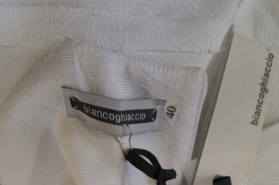 vestito donna BIANCOGHIACCIO 40 bianco poliestere AM338 Shopping Online