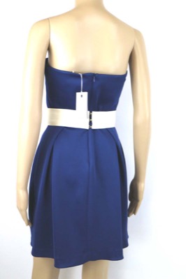 vestito donna KOCCA XS blu poliestere AM209 Sottocosto