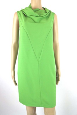 vestito donna BIANCOGHIACCIO 42 verde poliestere AM102 Convenienza
