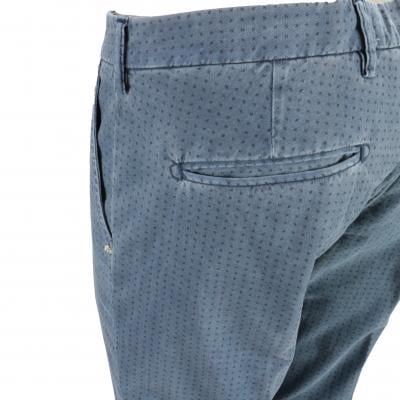 pantaloni uomo ENTRE AMIS 52 blu tessuto T. AMERICA CZ23 In Vendita