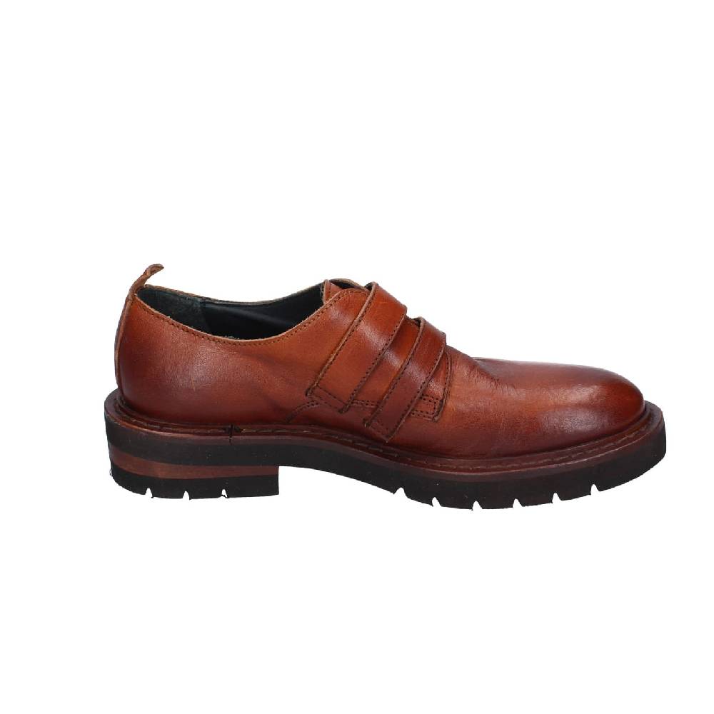 scarpe donna MOMA classiche marrone pelle 84301F-VAR EY474 Vendita Economica