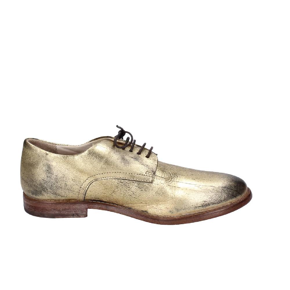 scarpe donna MOMA classiche oro pelle EZ899 Saldi Di Fabbrica