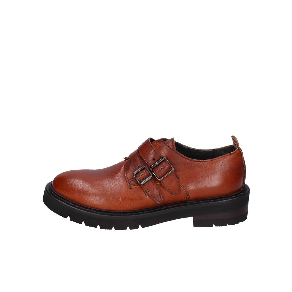 scarpe donna MOMA classiche marrone pelle 84301F-VAR EY441 Vendite Flash