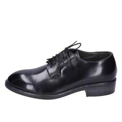 scarpe donna MOMA classiche nero pelle lucida 1AW363 VINTAGE BD804 Italy