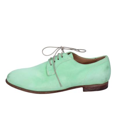 scarpe donna MOMA classiche verde camoscio BK131 In Linea