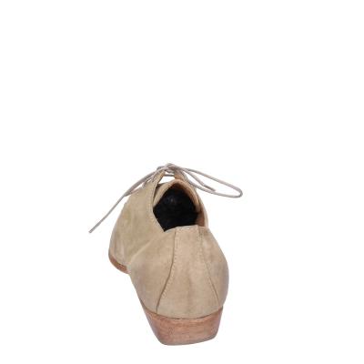 scarpe donna MOMA classiche beige camoscio BH329 Nuovo