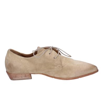 scarpe donna MOMA classiche beige camoscio BH329 Nuovo