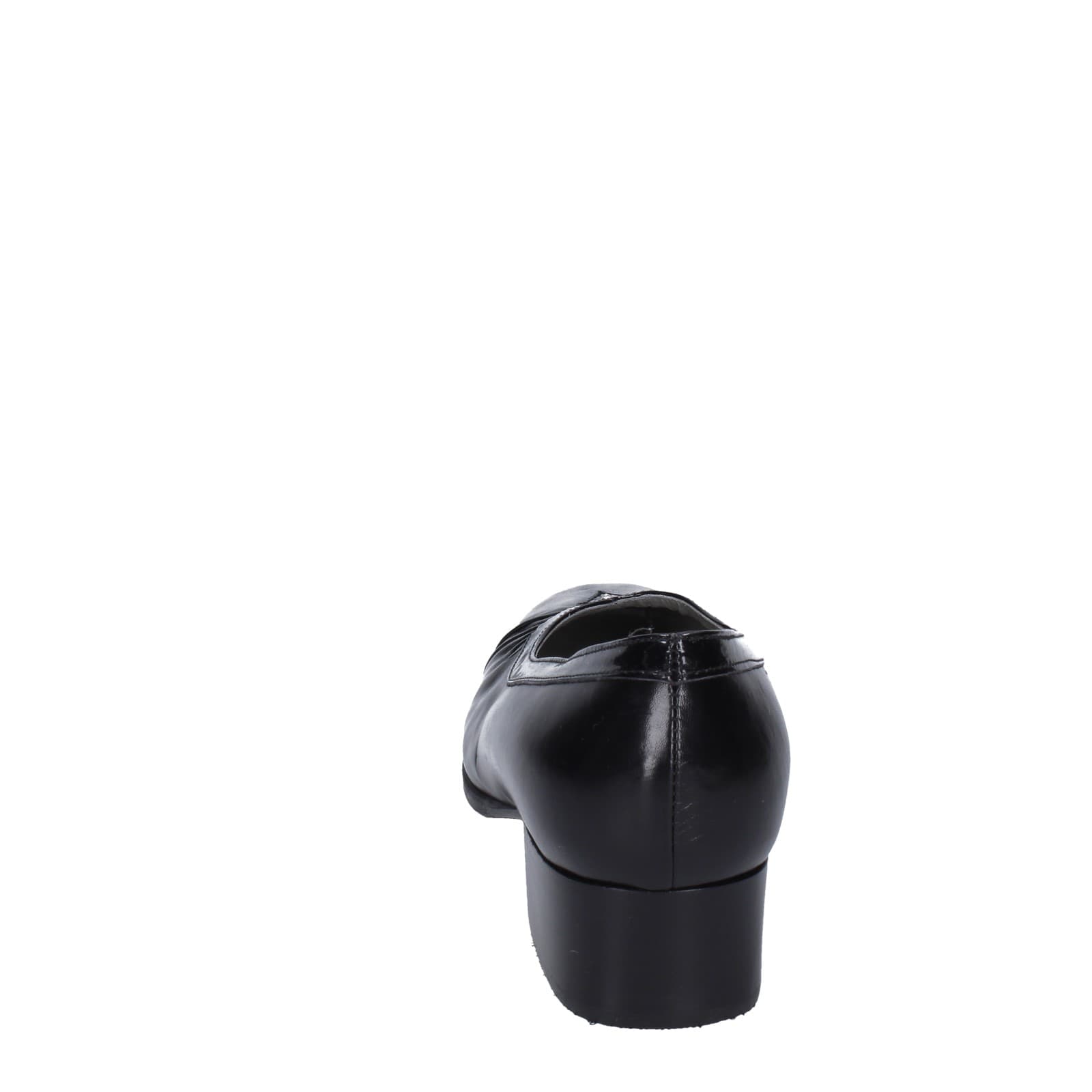 scarpe donna CONFORT decollete nero pelle vernice EZ367 Qualità Garantita
