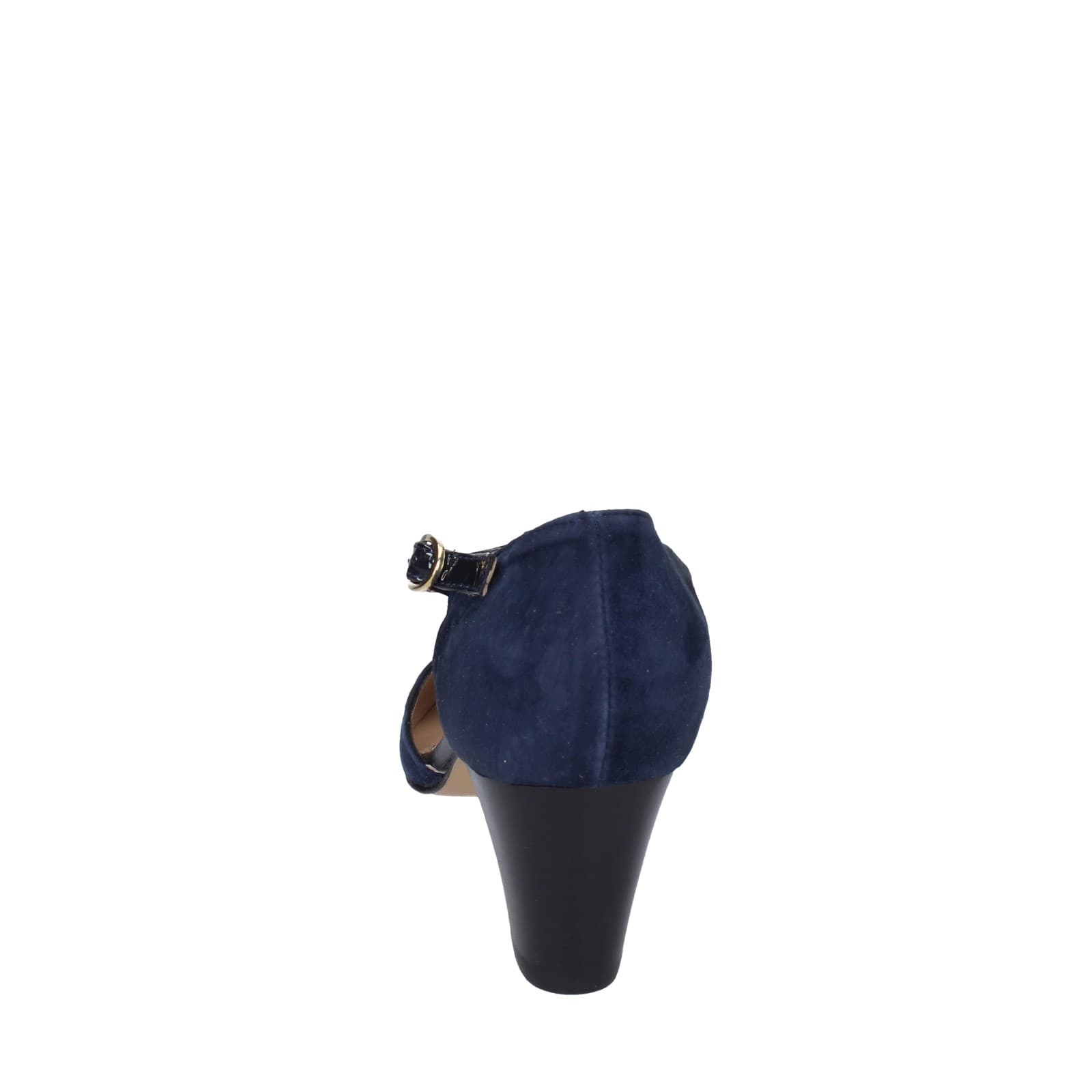 scarpe donna CONFORT decollete blu camoscio strass EZ370 Acquista Ora