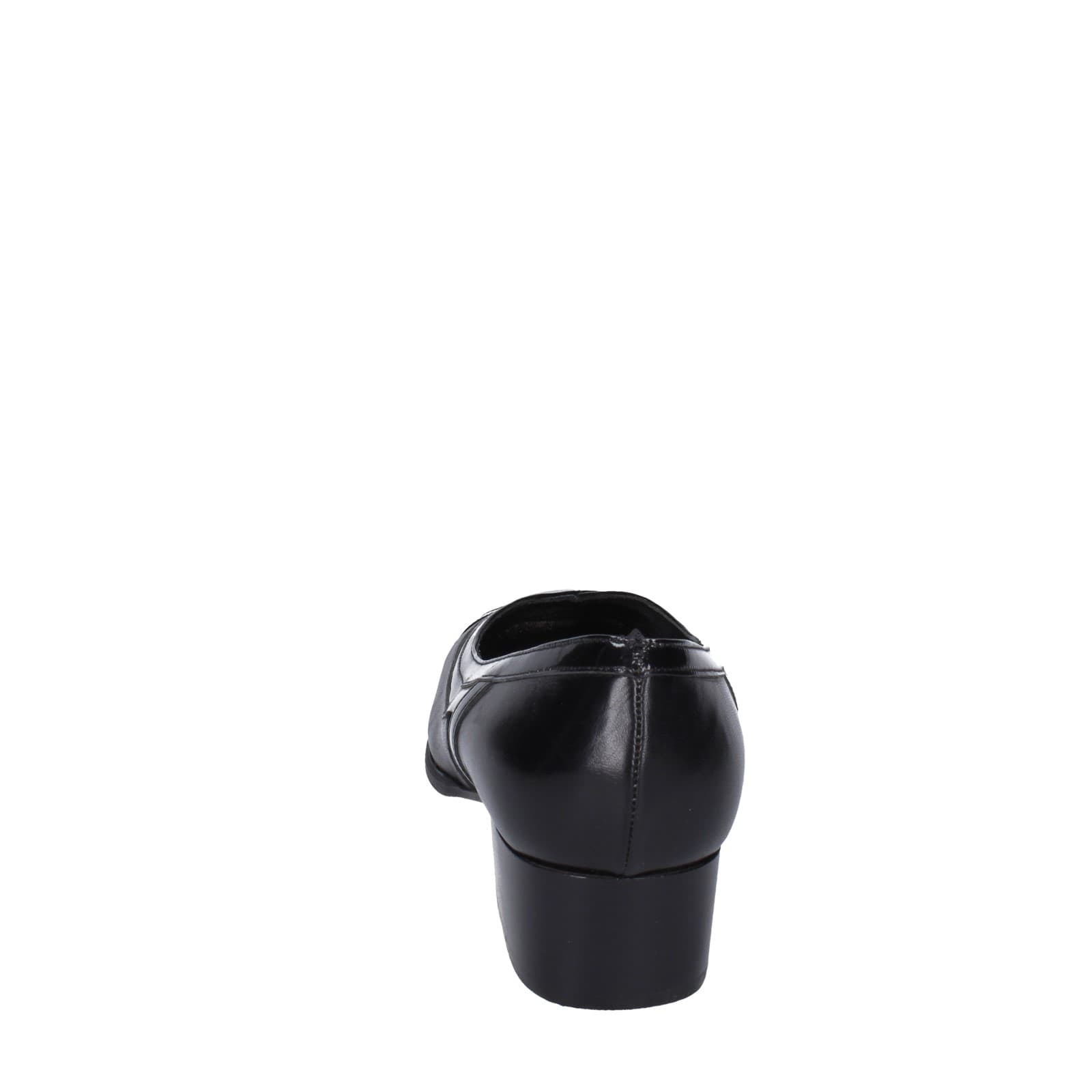 scarpe donna CONFORT decollete nero pelle vernice EZ411 Fino Al -60%