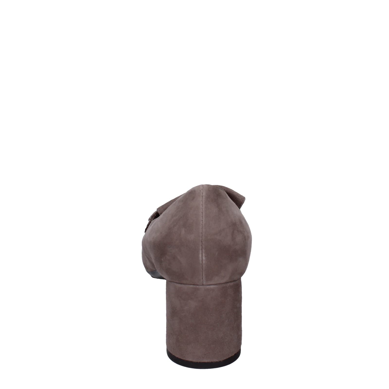 scarpe donna CONFORT decollete marrone camoscio EZ399 Sconto