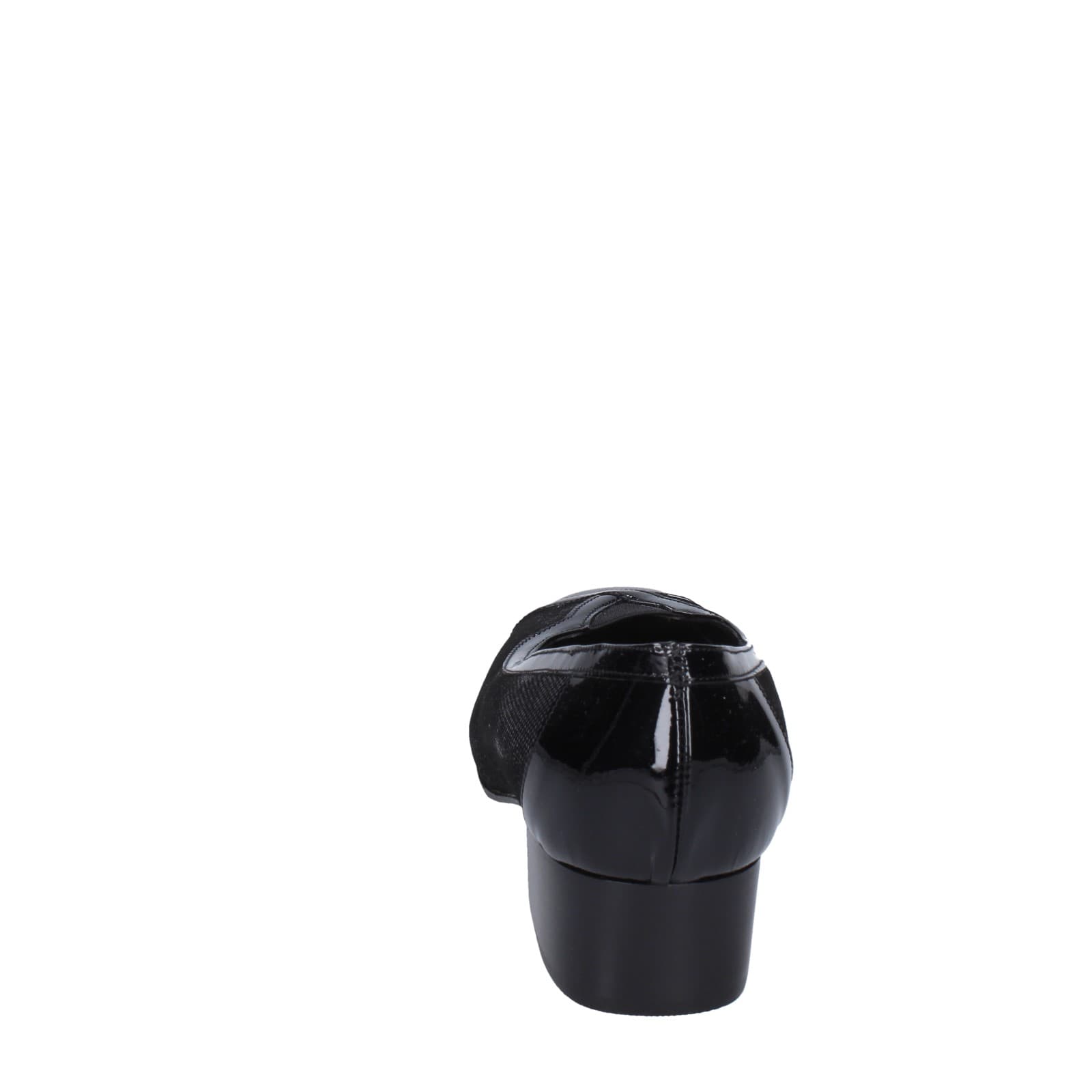 scarpe donna CONFORT decollete nero pelle vernice EZ401 Online