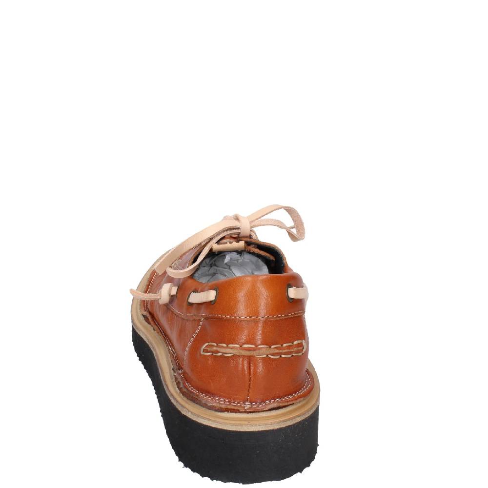 scarpe donna MOMA mocassini marrone pelle 80302A EY597 Offerte
